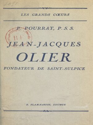 cover image of Jean-Jacques Olier, fondateur de Saint-Sulpice